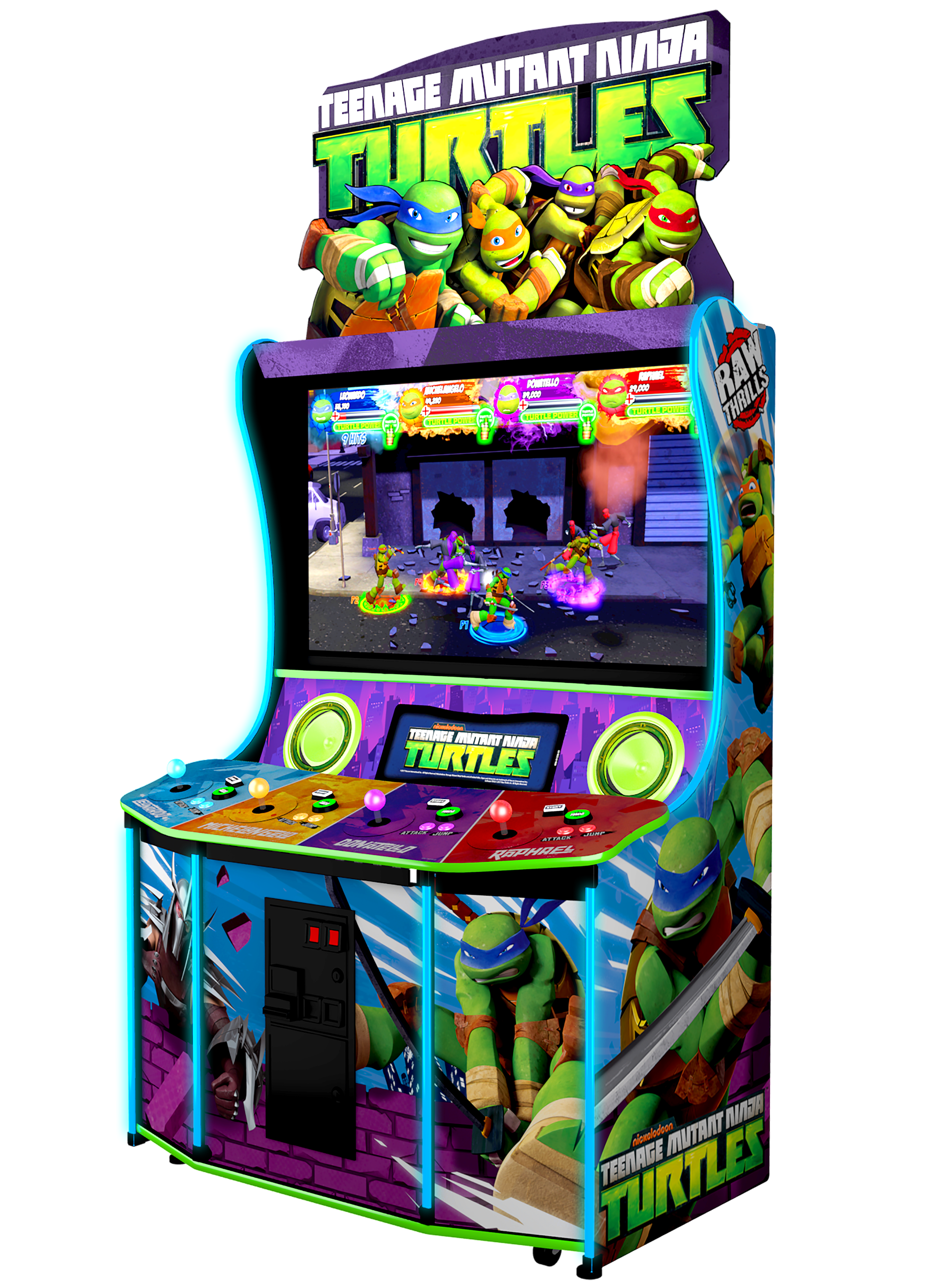 Teenage Mutant Ninja Turtles cabinet 1