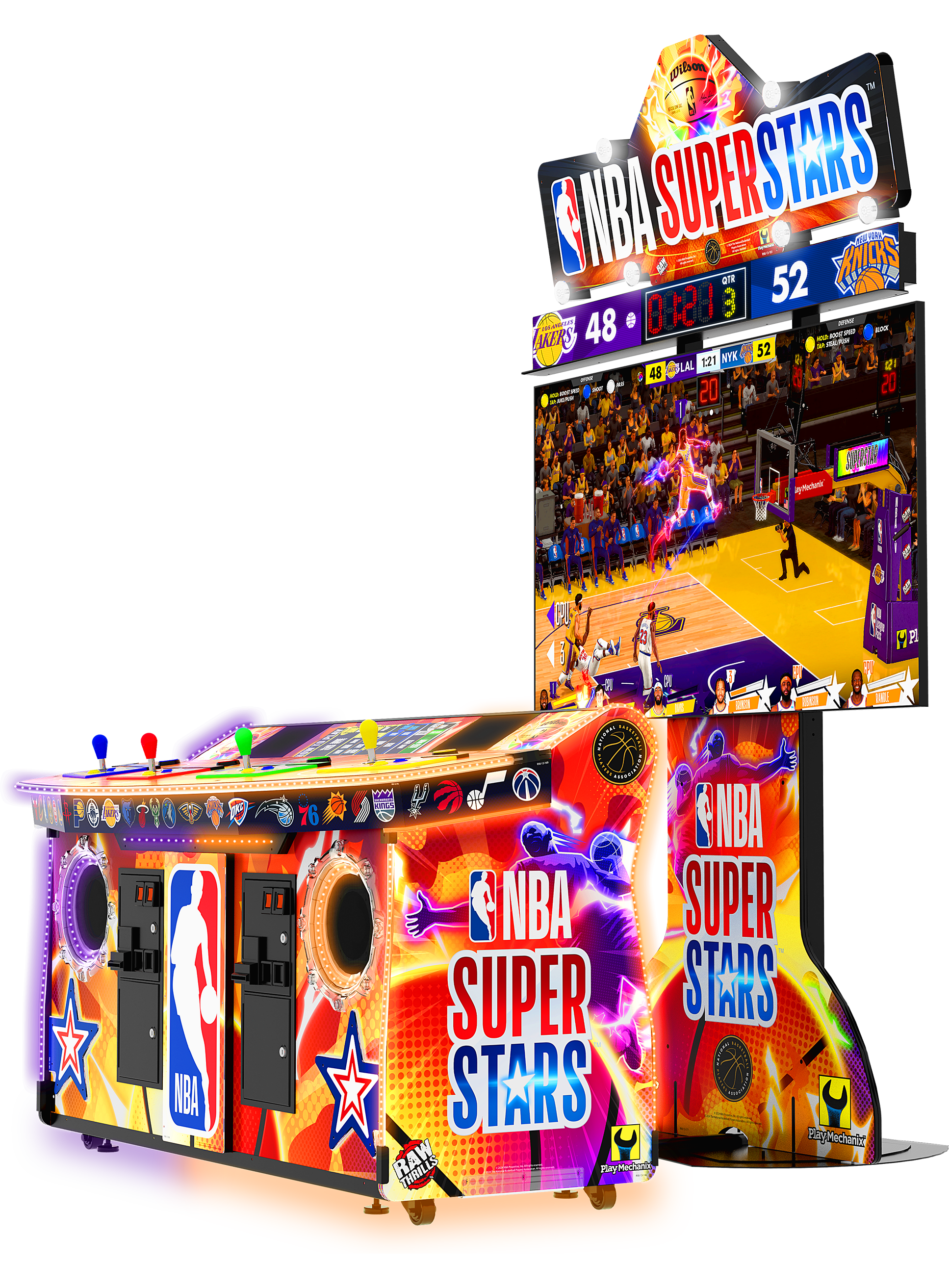 NBA Superstars cabinet 1