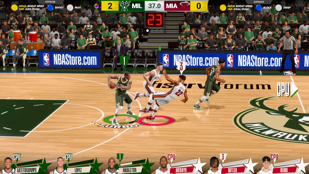 NBA Superstars screenshot 2