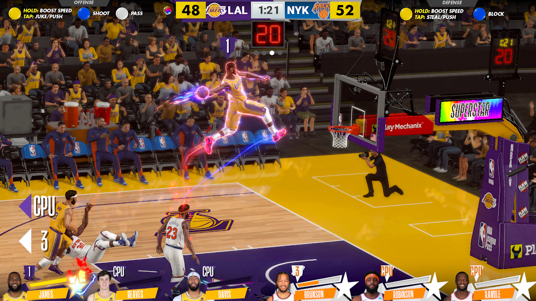 NBA Superstars screenshot 1