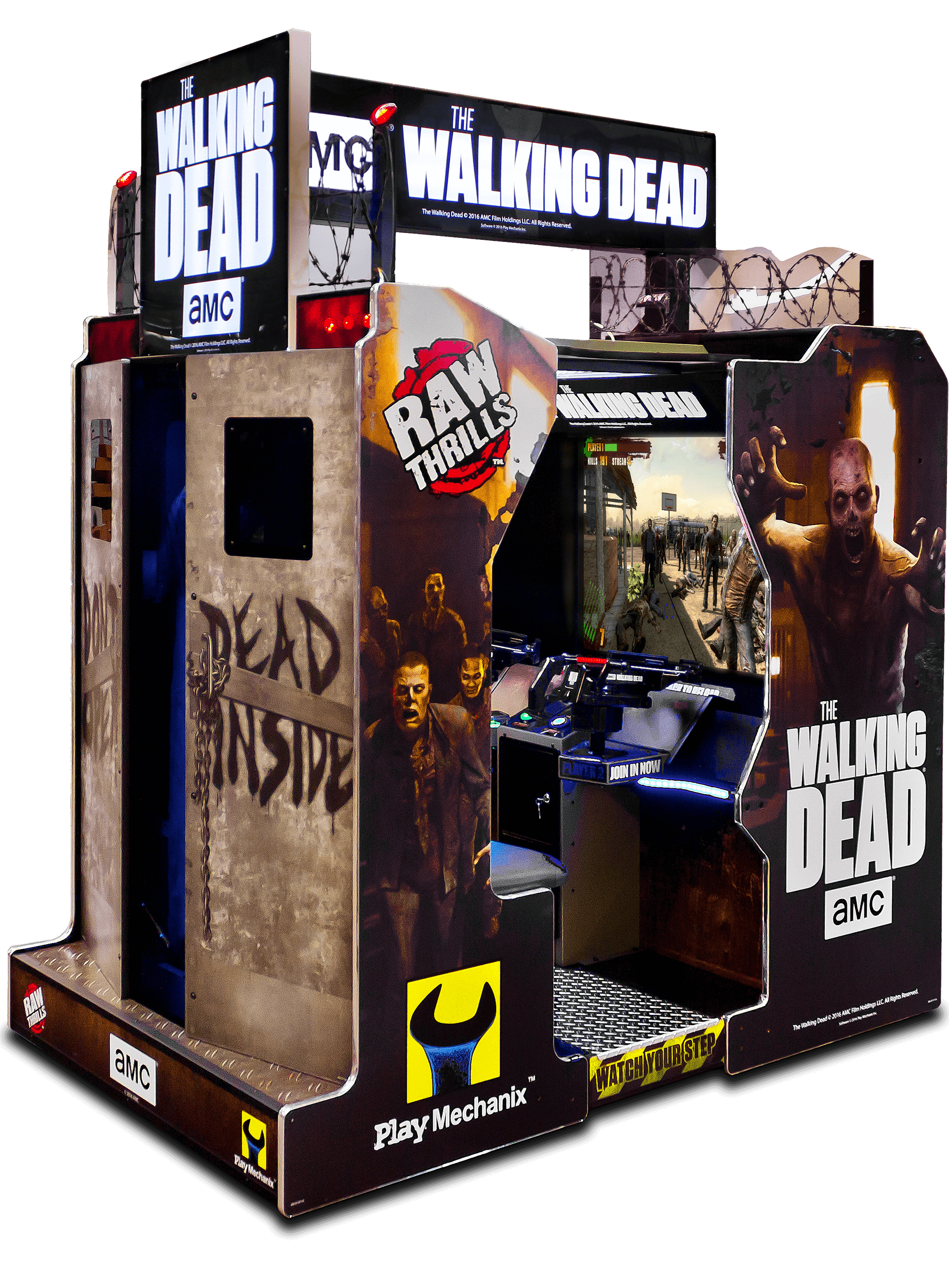 The Walking Dead cabinet 1