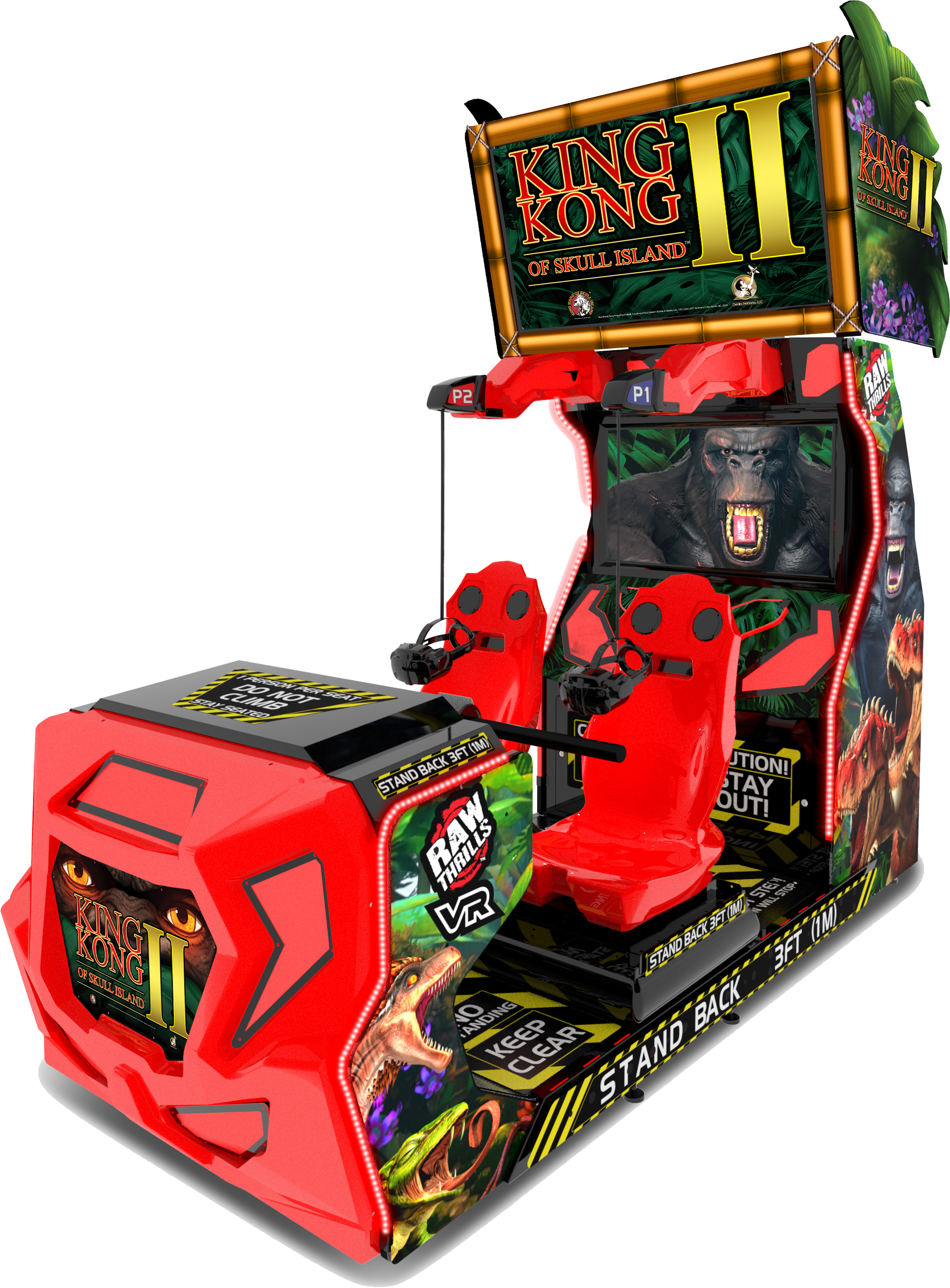King Kong of Skull Island II cabinet 1