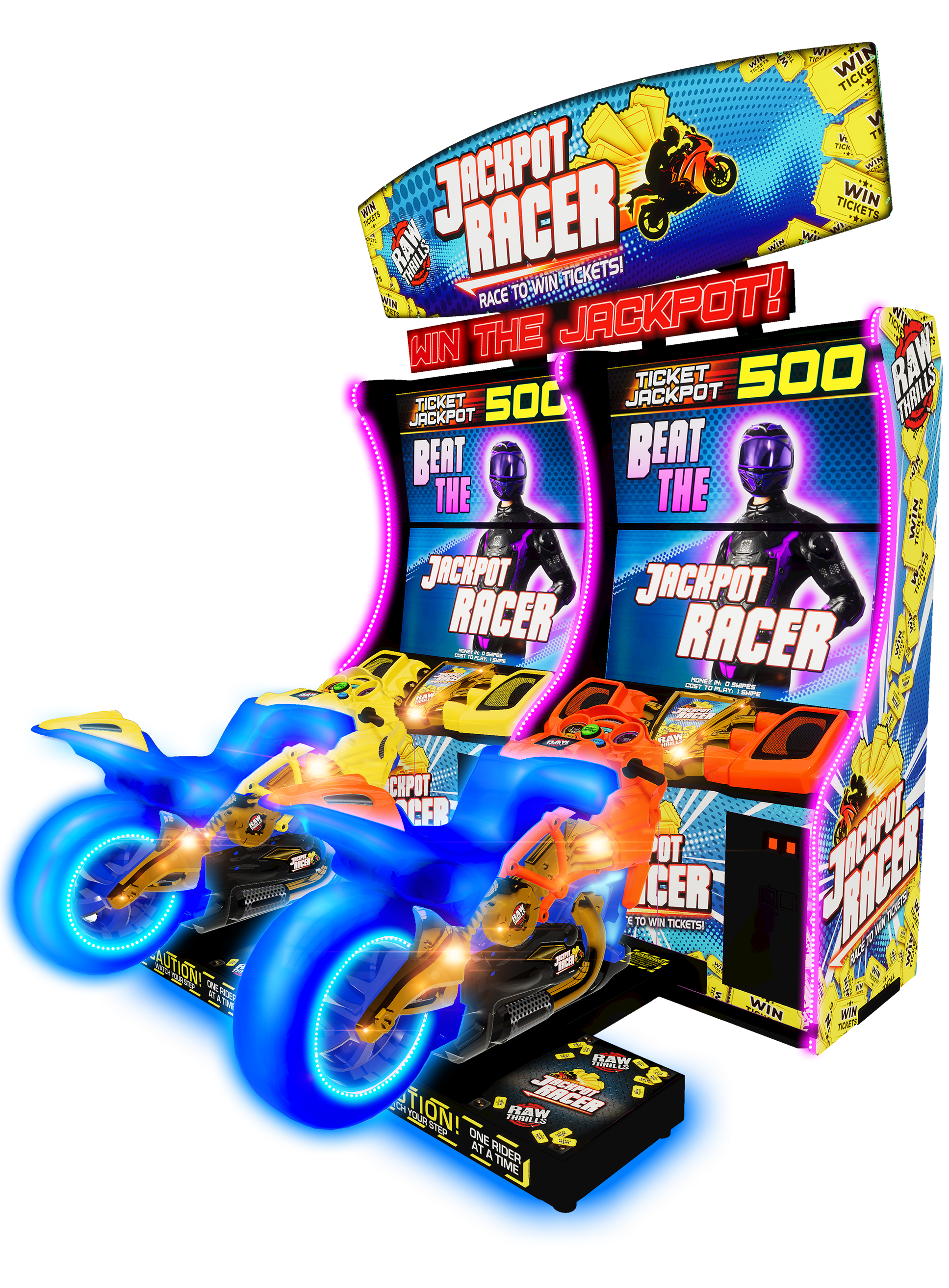 Jackpot Racer cabinet 1