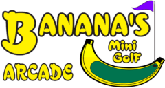 Bananas Mini Golf And Arcade logo